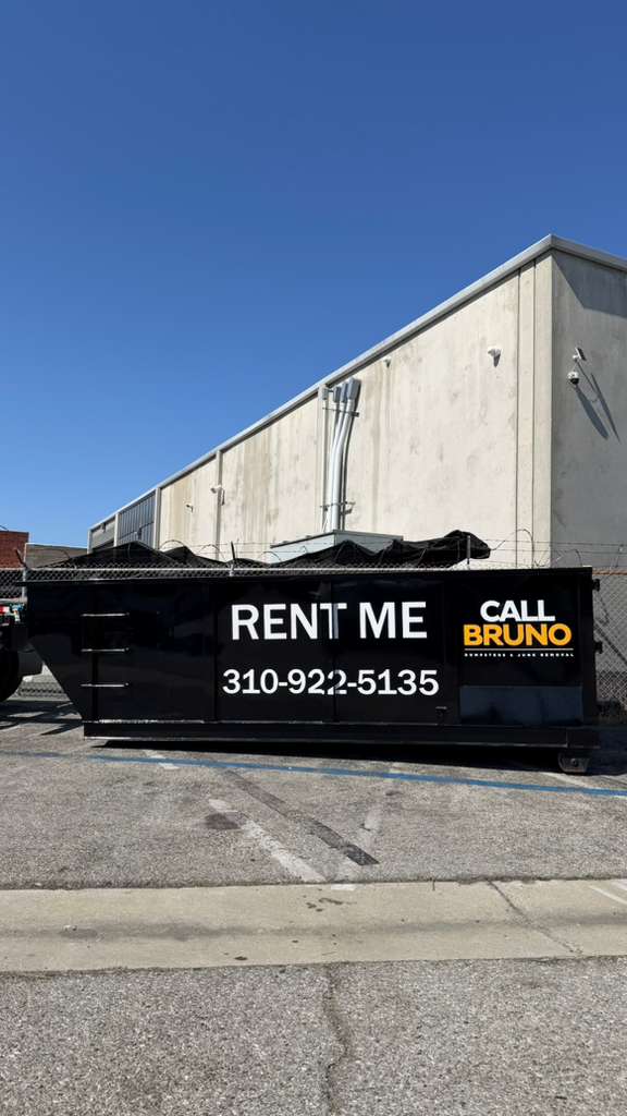 20 yard roll-off dumpster from Call Bruno